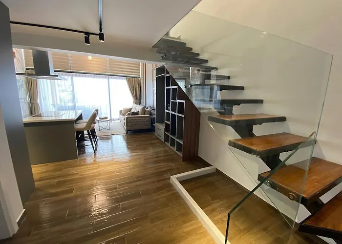 Loft One Bedroom With Shared Private Pool 公寓 Aglantzia